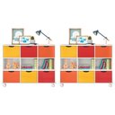 Ver imagem 1 de 2 Nichos Organizadores Toys 6 Gavetas Branco