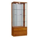 Ver imagem 3 de Cristaleira Moderna de Vidro com LED - Diamante-Naturale - Mavau Móveis