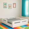 Cama Casal Montessoriana Estrutura Reforçada para Colchão 138x188 - 1