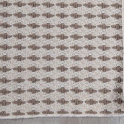 Tapete Passadeira Andaraí 45x140cm Off White/Capuccino - Algodão FASTLAR - 4