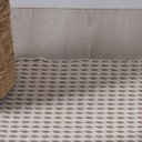 Ver imagem 3 de Tapete Passadeira Andaraí 45x140cm Off White/Capuccino - Algodão FASTLAR