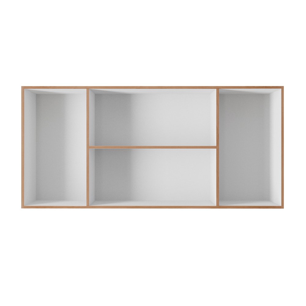 Armario Aereo 120 Cm 4p Mara Savana Preto Mobbs - 4