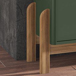 Buffet Aparador 170cm 4 Portas Lizz Casa D Verde Oliva/cedro - 5