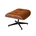 Ver imagem 6 de Poltrona Charles Eames com Puff Couro Envelhecido Linha Premium Design Atemporal Sala Luxo - Castor