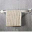 Ver imagem 6 de Kit Acessórios para Banheiro Acabamento Quadrado Aço Inox Escovado 4 Peças