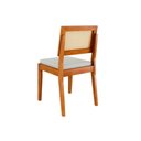 Ver imagem 4 de Kit 2 Cadeiras Sala Jantar Rainha 2 Unidades Natural - Nesher