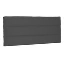 Ver imagem 1 de Cabeceira Painel Estofada Box Casal Queen 160cm Suede Cinza