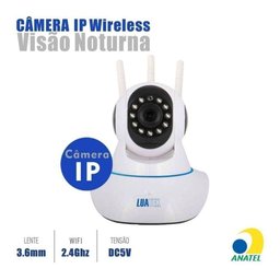 Câmera Segurança Babá Eletrônica Wifi Ip Visão Noturna - 5