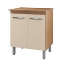 Ver imagem 1 de Balcão Multiuso com Tampo 70 Cm 2p Serena Savana Off White Mobbs