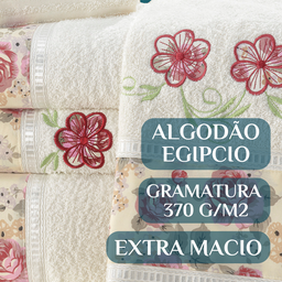 Jogo C/ 05 Pecas Toalha Gigante Aile Toalhão 100% Algodão Super Grossa:palha - 3