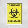 Placa Decorativa Biohazard Risco Biológico - 1
