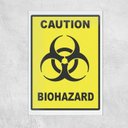 Ver imagem 1 de Placa Decorativa Biohazard Risco Biológico