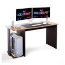 Ver imagem 2 de Mesa Gamer para Pc Escrivaninha 2 Monitores Setup Escritório Quarto Valorant