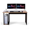 Ver imagem 5 de Mesa Gamer para Pc Escrivaninha 2 Monitores Setup Escritório Quarto Valorant