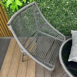 Conjunto para Área Externa Eden com 2 Cadeiras, 1 Mesa - 3