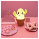 Ver imagem 3 de Luminária Abajur de mesa Grande Cactus Kwaii Cacto Verde