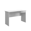 Ver imagem 5 de Mesa Escrvaninha para Escritório com 1 Gaveta Moblis: Branco