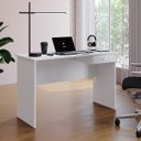 Ver imagem 1 de Mesa Escrvaninha para Escritório com 1 Gaveta Moblis: Branco