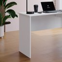 Ver imagem 4 de Mesa Escrvaninha para Escritório com 1 Gaveta Moblis: Branco