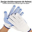 Ver imagem 7 de Alicate de Bico 6" Meia Cana Profissional Cabo Emborrachado + Luva Pigmentada | Fertak