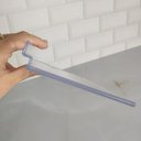 Ver imagem 3 de Conjunto 25 Expositores de Calçados Infantis para Painel Canaletado Transparentes Cinquetti