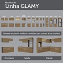 Ver imagem 5 de Armário de Cozinha Completa 9 Portas 3 Gavetas MDP 270cm Rustic Madesa