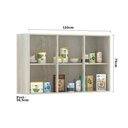 Ver imagem 2 de Armário para Cozinha 120 Cm 3 Portas com Vidro Reflecta Bronze Luci Luciane Móveis