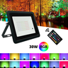Refletor 30w Led Smd Slim Mini Holofote Rgb Colorido Ip67 Bivolt - 4