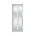 Ver imagem 1 de Porta Camarão Palheta Alumínio 60x210 Branco Lado Esquerdo