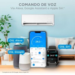 Ar-condicionado Split midea 9.000 Btus Inverter Ai Ecomaster Frio 42ezvca09m5.38ezvca09m5 220v - 6