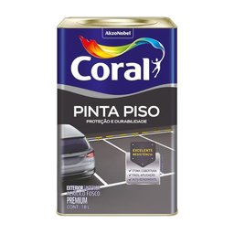 Tinta Premium Pinta Piso Coral Azul Fosco 18l - 3