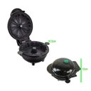 Ver imagem 1 de Mini Máquina de Bolo Pudim Torta e Cake Maker 220v Preto