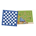 Ver imagem 1 de Jogo Tradicional em Madeira Damas e Trilha Xalingo