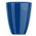 Ver imagem 1 de Vaso de Fibra de Vidro Roma P 50cm Decorativo Azul Metálico