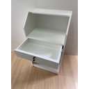 Ver imagem 3 de Móveis Loja - Balcão Caixa Branco 60cm 100% Mdf Atendimento
