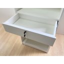 Ver imagem 2 de Móveis Loja - Balcão Caixa Branco 60cm 100% Mdf Atendimento