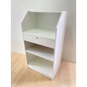 Ver imagem 1 de Móveis Loja - Balcão Caixa Branco 60cm 100% Mdf Atendimento