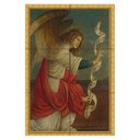 Ver imagem 1 de Quadro São Gabriel Arcanjo com Pergaminho 60x40 em Azulejos