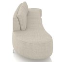 Ver imagem 6 de Sofá 4 Lugares para Sala Living Orgânico Pés Metálicos 260cm Shui P08 Linho Bege - Lyam Decor