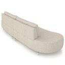 Ver imagem 7 de Sofá 4 Lugares para Sala Living Orgânico Pés Metálicos 260cm Shui P08 Linho Bege - Lyam Decor