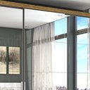 Ver mais imagens de Guarda-roupa Casal 4 Espelhos 3 Portas de Correr 4 Gavetas Max Premium Espresso Móveis