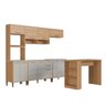 Cozinha Modulada Jade 5 Peças com Bancada Divisória - 2