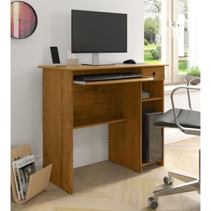 Mesa para Computador Viena 1 Gaveta 1 Nicho Cor Freijó - Jm Casa Dos Móveis