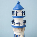 Ver imagem 3 de Farol Enfeite Decorativo Oceano Náutico Marinheiro 30cm