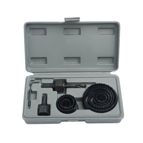 Serra Copo Madeira Jg 11pcs 3/4-2.1/2 Maleta 9jo