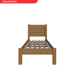 Cama Solteiro em Madeira Maciça - 5