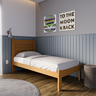 Cama Solteiro em Madeira Maciça - 1