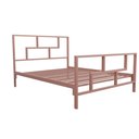 Ver imagem 1 de Cama de Ferro Metalon Queen Size Icamas Rosa Bebê