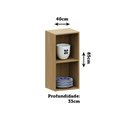 Ver imagem 4 de Armário Aéreo 40cm 1 Porta Elegance Luciane Móveis