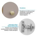Ver imagem 7 de Armário Aéreo 40cm 1 Porta Elegance Luciane Móveis